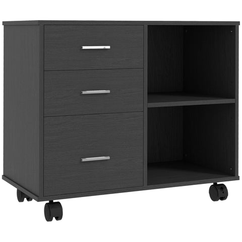 Rootz Printer Stand Office Organizer - Printer Cart - Filing Cabinet - Durable Use - 80cm x 40cm x 65cm