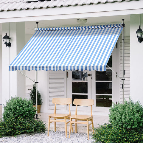 Rootz Window Awning - Sun Protection Canopy - Balcony Shade - UV Resistant - 150x250cm
