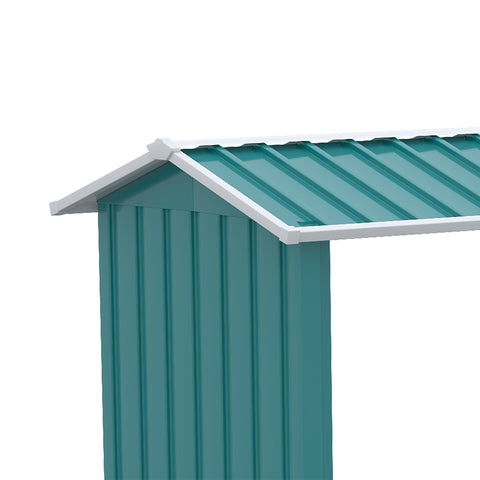 Rootz Wood Storage for Firewood - Log Holder - Firewood Rack - Moisture-Reducing - 240cm x 86cm x 160cm