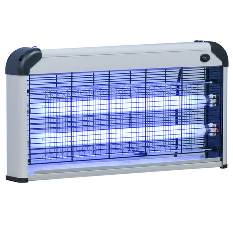 Rootz UV Insect Lamp - Mosquito Repellent - Electric Bug Zapper - High Efficiency - 48.5cm x 8.5cm x 26.5cm