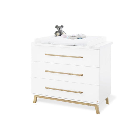 Rootz 2 Piece Set House Bed & Changing Unit - Kids Bed - Nursery Furniture - Convertible & Space-Saving - 147cm x 82cm x 175cm