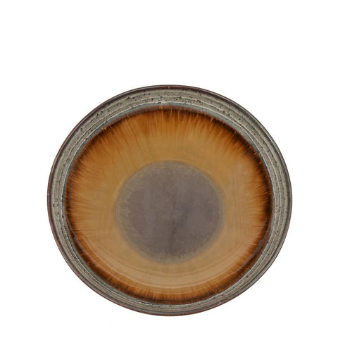 Rootz Comporta Pasta Plate Set - Dinnerware - Chip-Proof Plates - Crackle Glaze - 22cm x 22cm x 5cm