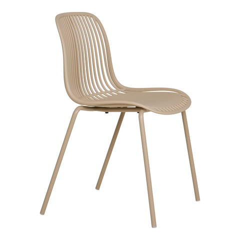 Rootz 4 Piece Set Branson Garden Chair - Outdoor Chair - Patio Seating - UV-Resistant - 55x46.5x82 cm