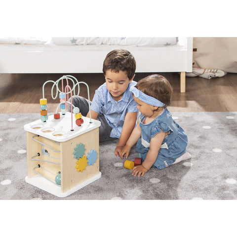 Rootz Sanna Motoric Cube - Activity Cube - Educational Toy - Develops Fine Motor Skills - 25cm x 25cm x 45cm