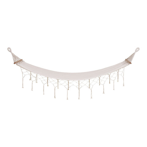 Rootz Edessa Hammock - Outdoor Bed - Hanging Lounger - Comfortable Support - 200cm x 80cm x 3cm