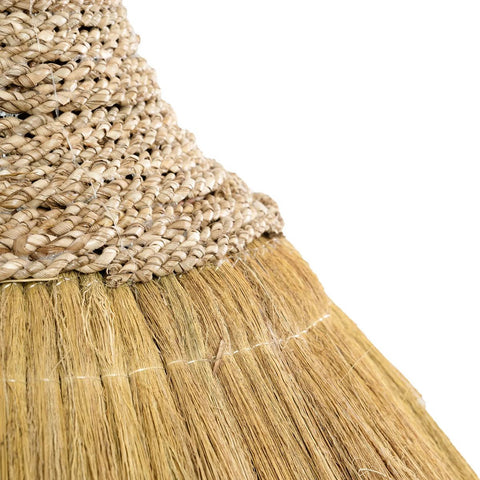 Rootz Makiki Pendant Lamp - Statement Light - Tropical Decor - Handcrafted Mendong Grass - 50cm x 50cm x 70cm