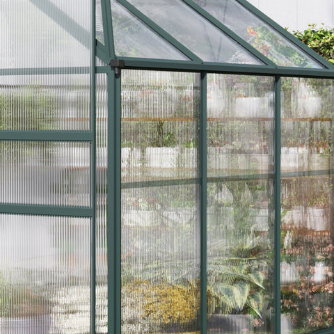 Rootz 14 Polycarbonate Honeycomb Panels - UV Resistant - Thermal Insulation - 121L x 61W cm - Ideal for Greenhouses & Outdoor Canopies