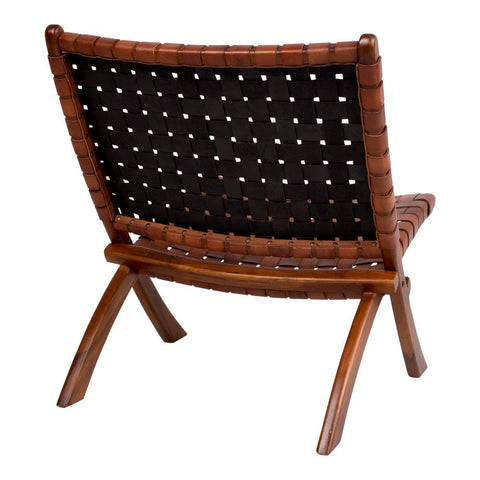 Rootz Perugia Folding Chair - Foldable Seat - Teak Wood Seating - Portable & Stylish - 66x74x73 cm