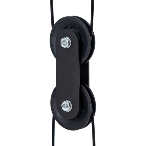 Rootz Strength Training Device - Double Cable Pulley - Opposite Crossover - Versatile Exercise System - 245L x 85W x 207H cm
