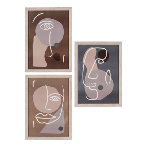Rootz Madison Frame Set - Picture Frames - Decorative Frames - Enhances Decor - 21cm x 1.5cm x 30cm