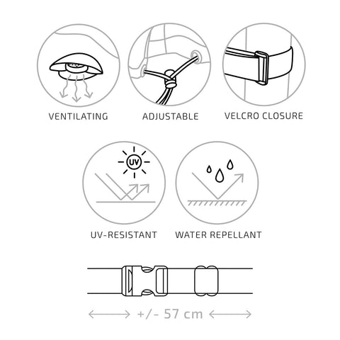 Rootz Luxury Furniture Cover - Protective Cover - Water-Repellant Shield - Durable Polyester - 252cm x 100cm x 90cm