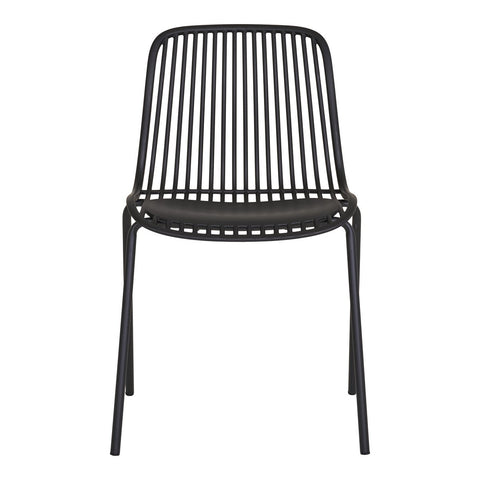 Rootz Branson Garden Chair - Outdoor Seating - Patio Chair - Durable & UV-Resistant - Stackable Design - 55x46.5x82 cm