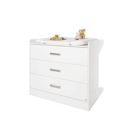 Rootz Starter Set 'Hilda & Viktoria' - Kid's Furniture - Nursery Set - Convertible Kids Bed - White Finish - 147cm x 82cm x 175cm