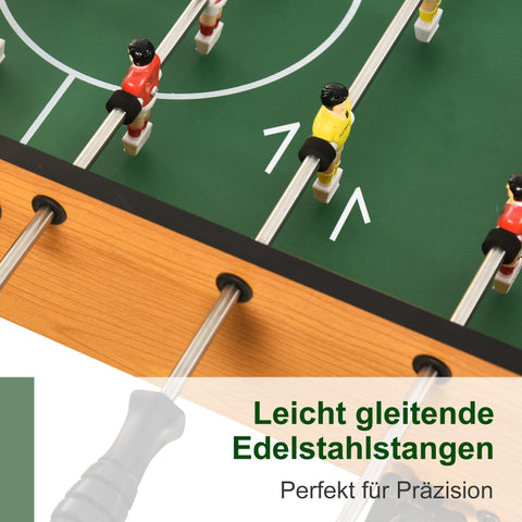 Rootz Foldable Table Football Toy - Foosball Game - Soccer Table - Space-saving Design - 98cm x 42cm x 62.5cm