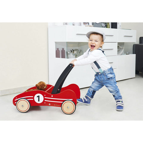 Rootz Learning Walker Kimi - Toddler Walker - Baby Push Toy - Adjustable Braking - 60cm x 34cm x 47cm
