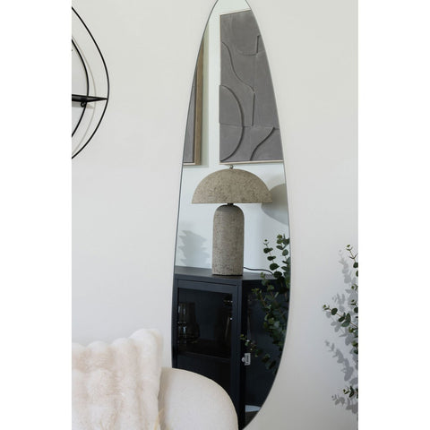 Rootz Table Lamp - Papier-Mâché - Stone Grey Lamp - Eye-Catching Design - 36.5cm x 36.5cm x 49.5cm - 150cm Cord