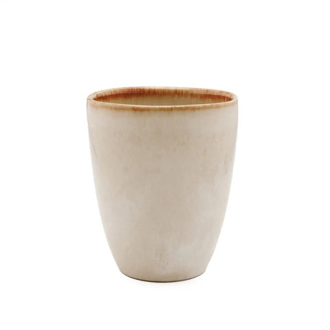 Rootz Cascais Cup Set of 6 - Ceramic Mugs - Stylish Drinkware - Chip-Proof Durability - 10cm x 10cm x 9cm