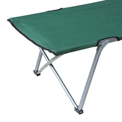 Rootz Camp Bed - Folding Bed - Portable Sleeping Cot - Waterproof Oxford Fabric - 193cm x 64cm x 40cm