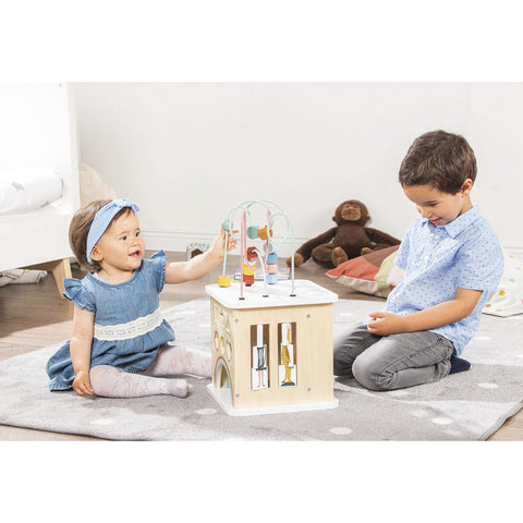Rootz Sanna Motoric Cube - Activity Cube - Educational Toy - Develops Fine Motor Skills - 25cm x 25cm x 45cm