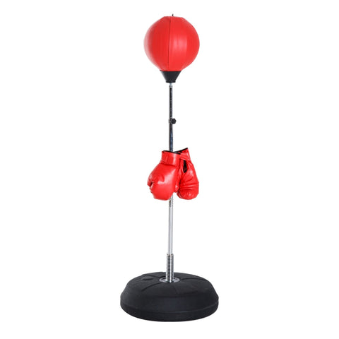 Rootz Adjustable Punching Ball Stand - Boxing Equipment - Boxing Bag - Height Adjustable - Martial Arts Training - 43cm x 43cm x 126-144cm