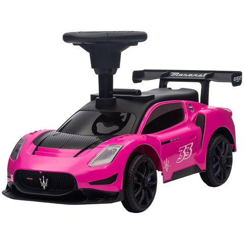 Rootz Maserati GT2 Ride-On Car - Kids Slide Car - Bobby Car - Quiet Wheels - 65L x 29W x 37H cm