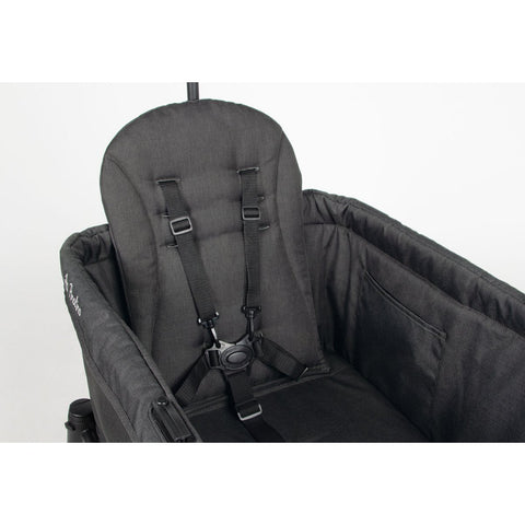 Rootz Cruiser Folding Handcart Seat - Child Transport - Safety Harness - 5 Point Harness - 32cm x 3cm x 48cm