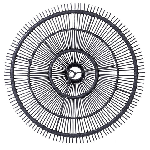 Rootz Sky Pendant Lamp - Ceiling Light - Rattan Masterpiece - Enhances Interior - 150cm x 150cm x 40cm