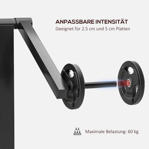 Rootz Curl Bench Machine - Bicep Curl Station - Tricep Extension - Customizable Workout - 25 Angle Settings - Weight Plates - Compact Design - 105L x 95W x 80H cm