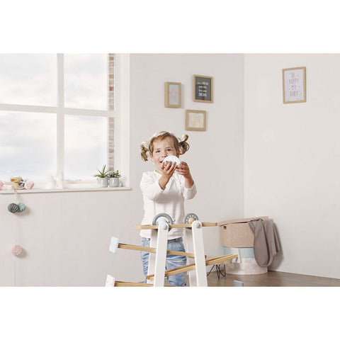 Rootz Kuno Marble Run - Wooden Track - Kids Ramps - Engages Creativity - 68cm x 25cm x 56cm