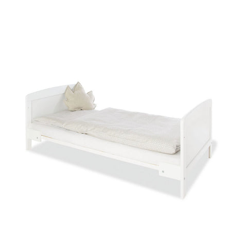 Rootz Nursery Viktoria 3-Piece Set - Cot Bed - Changing Unit - Wardrobe - Convertible Junior Bed - Cot 144x76x83cm, Mattress 140x70cm, Unit 100x75x90cm