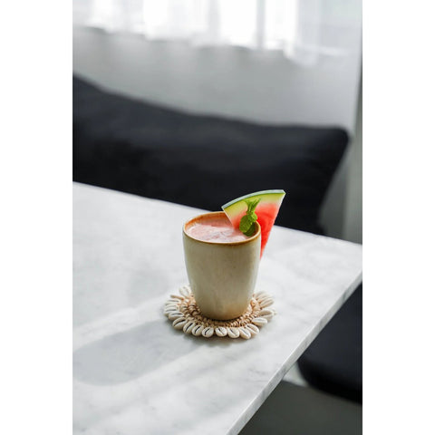 Rootz Cascais Cup Set of 6 - Ceramic Mugs - Stylish Drinkware - Chip-Proof Durability - 10cm x 10cm x 9cm