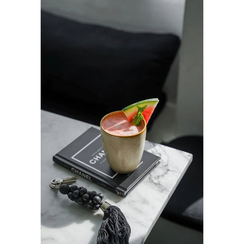 Rootz Cascais Cup Set of 6 - Ceramic Mugs - Stylish Drinkware - Chip-Proof Durability - 10cm x 10cm x 9cm
