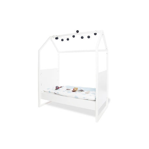 Rootz Starter Set 'Hilda & Riva' - House Bed - Changing Unit - Converts to Junior Bed - 147cm x 82cm x 175cm & 140cm x 78cm x 105cm