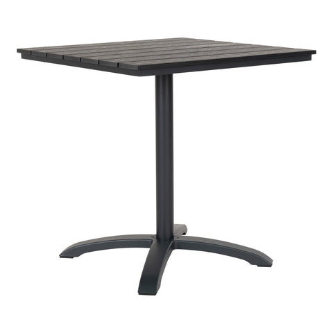 Rootz Chicago Bistro Table - Patio Table - Outdoor Dining Table - Weather-Resistant - 70cm x 70cm x 72cm