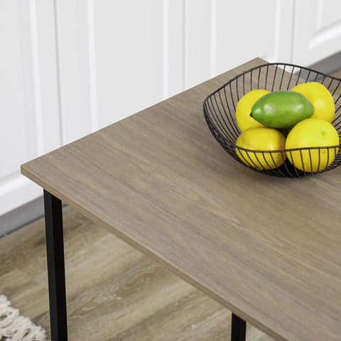 Rootz Central Island Bar Table - Kitchen Cabinet - Modular Island - Space Saving - 120 x 76 x 91.4 cm -  Grey