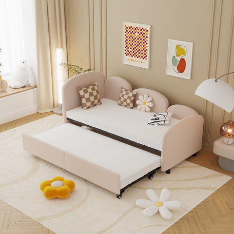Rootz Sofa Bed with Drawers - Twin Beds - Children's Beds - Storage Solution - 210cm x 99cm x 82.5cm