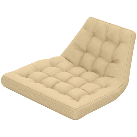 Rootz Outdoor Seat Cushion - Patio Cushion - Weather-Resistant Cushion - Comfort Support - 120cm x 100cm x 8cm - Brown