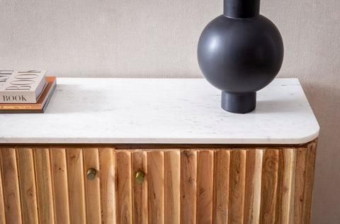 Rootz Modern Small Home Bar - Mini Bar - Compact Home Bar - Handcrafted Design - 95cm x 90cm x 41cm