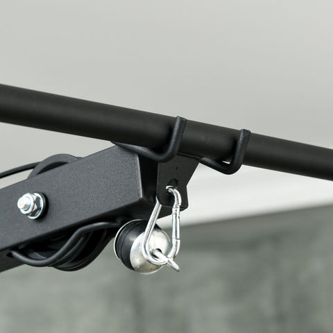 Rootz Fitness Training Station - Pull Station - Chest Pulling - Muscle Building - Steel Frame - 140cm x 108cm x 197cm