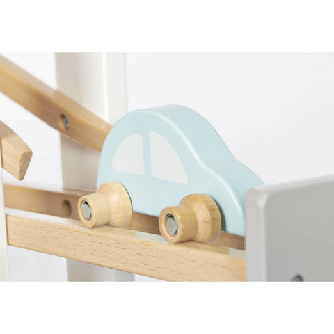 Rootz Kuno Marble Run - Wooden Track - Kids Ramps - Engages Creativity - 68cm x 25cm x 56cm