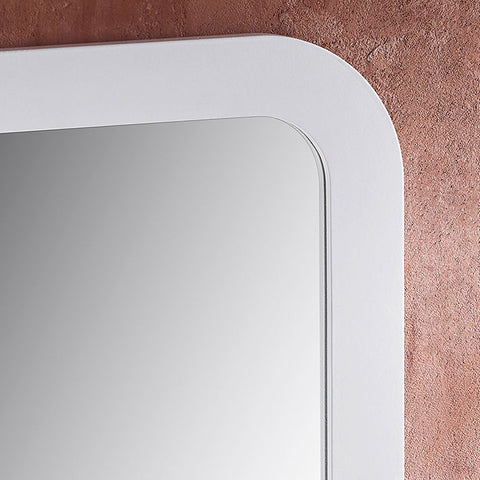 Rootz Wall Mirror Shelf - Bathroom Shelf - Storage Rack - Timeless Design - 38x54x9cm