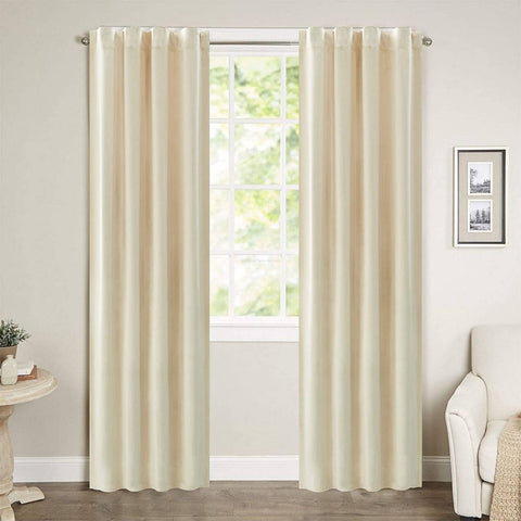 Rootz Luxury Velvet Blackout Curtains - Drapes - Window Coverings - High-Quality Insulation - Optimal Light Blocking - Easy Installation - 140cm x 225cm/245cm/270cm