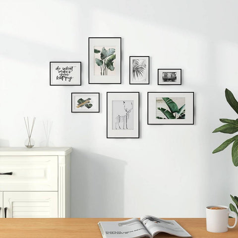 Rootz Aluminum Photo Frame - Picture Frame - Wall & Table Display - Plexiglass - 10x15cm to 30x40cm - Premium Metal Structure - Home Decor