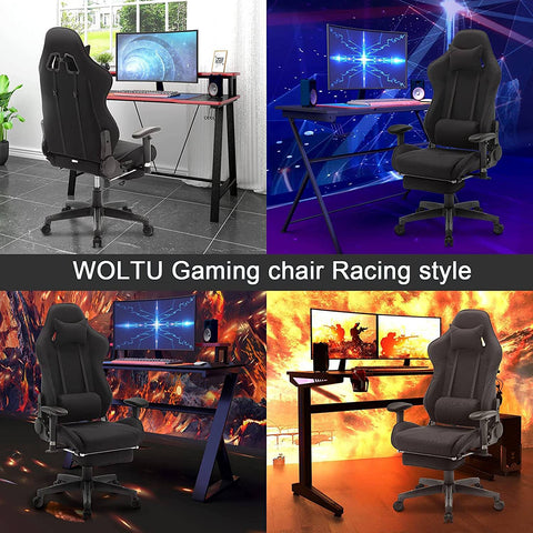 Rootz Ultimate Gaming Chair - Bureaustoel - Fauteuil - Schuim met hoge dichtheid - Verstelbare steun - Ergonomisch ontwerp - 57 cm x 50 cm x 125-133 cm
