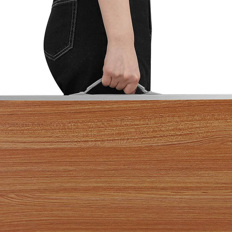 Rootz Folding Camping Table - Portable Picnic Table - Outdoor Dining Table - Rust-Proof - Aluminum Alloy - 70cm x 60cm x 50cm