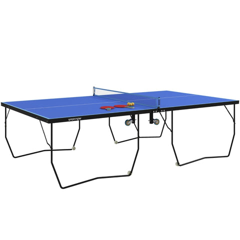 Rootz Table Tennis Table - Ping Pong Table - Foldable Table - Convertible - Full Size - 274cm x 152.5cm x 76cm