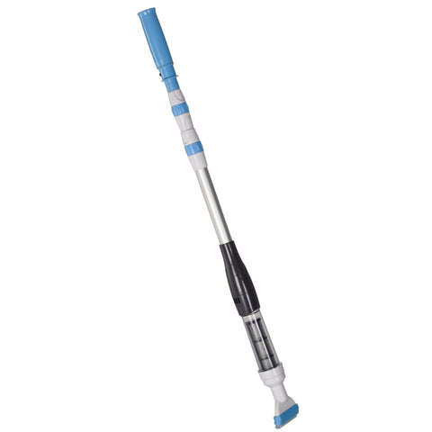 Rootz Pool Vacuum Cleaner - Cordless Pool Cleaner - Lightweight Pool Vacuum - Wireless Operation - High Suction Power - Length-Adjustable Handle - Ø6 x 106-162H cm - ABS, Aluminum