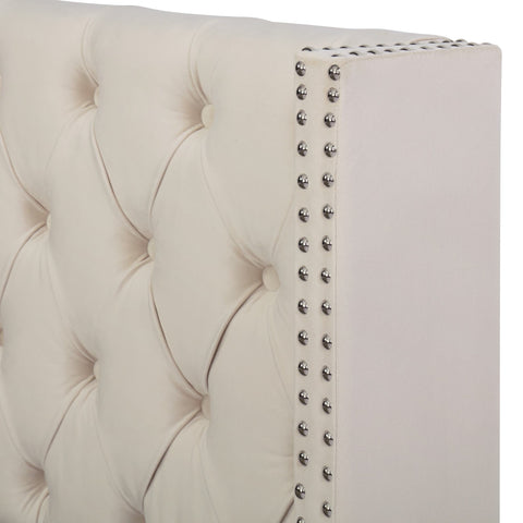 Rootz Upholstered Bed - Hydraulic Storage Bed - Chesterfield Bed - Luxurious Velvet Fabric - 209cm x 170cm x 94.5cm