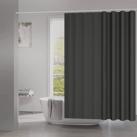 Rootz Shower Curtain - Polyester Bath Curtain - Waterproof Fabric - Weighted Hem - Easy Installation - Mold Resistant - 180cm x 200cm