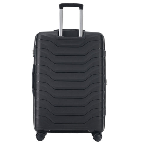 Rootz 3 Piece Suitcase Set - Luggage Set - Travel Bags - TSA Locks - 37x21x48cm, 42x28x58cm, 50x32x69cm - Lightweight & Scratch Resistant PP Material